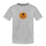 BWCA Hex Toddler Premium Organic T-Shirt - heather gray