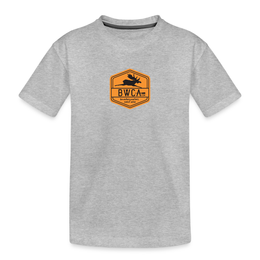 BWCA Hex Toddler Premium Organic T-Shirt - heather gray