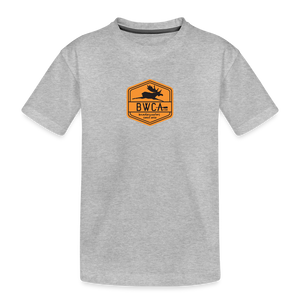 BWCA Hex Toddler Premium Organic T-Shirt - heather gray