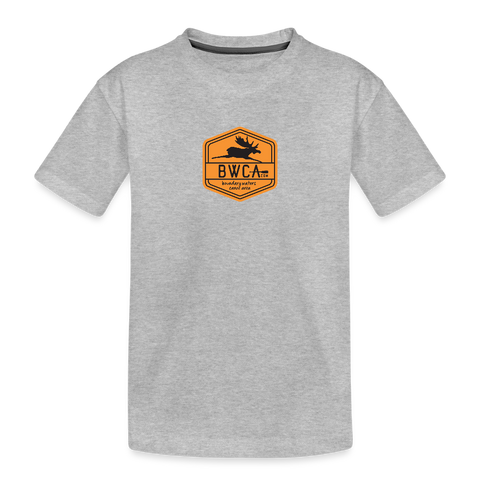 BWCA Hex Toddler Premium Organic T-Shirt - heather gray