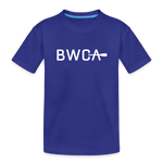 BWCA Paddle - Toddler Premium Organic T-Shirt - royal blue