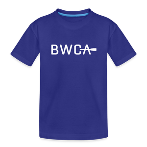 BWCA Paddle - Toddler Premium Organic T-Shirt - royal blue