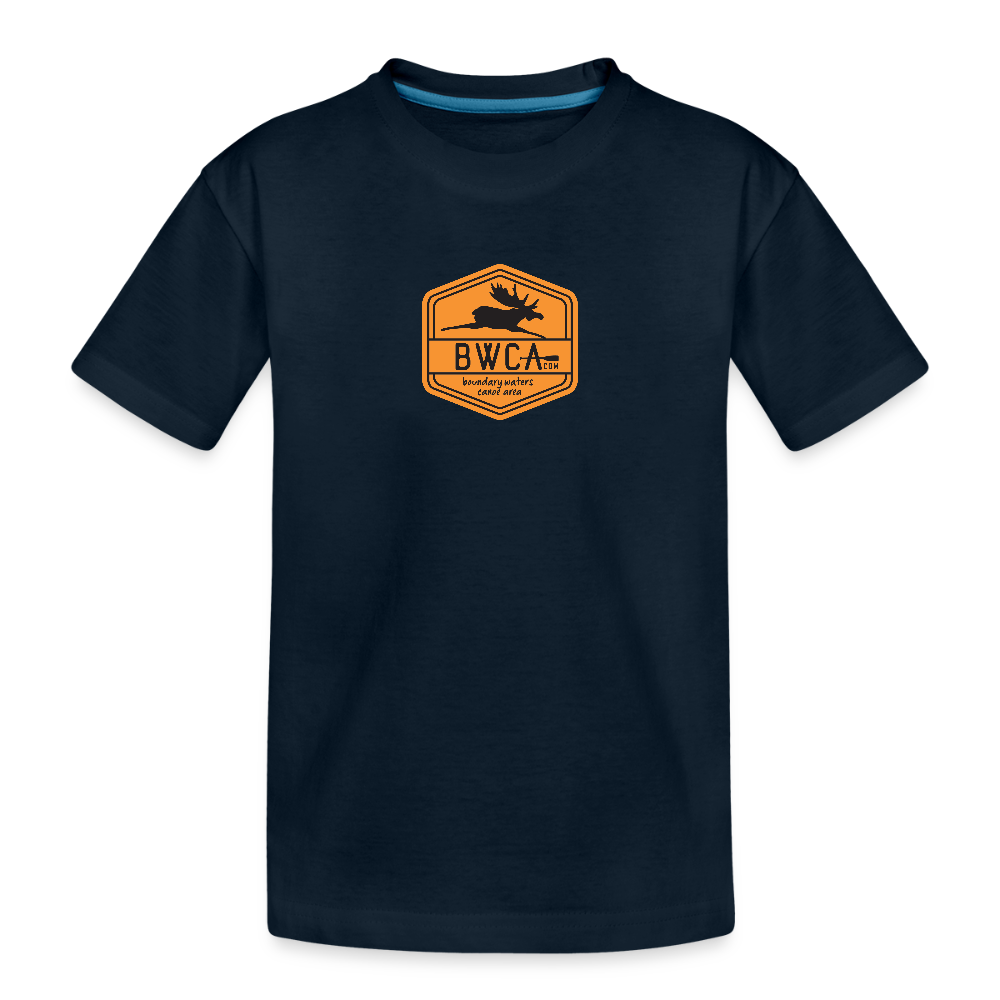 BWCA Hex Toddler Premium Organic T-Shirt - heather gray