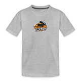 BWCA Flying Moose Toddler Premium Organic T-Shirt - heather gray