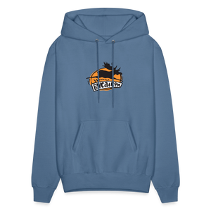 Men's BWCA Flying Moose Hoodie - denim blue