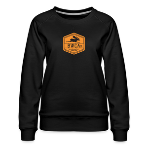 Women’s Premium  BWCA Hex Sweatshirt - black