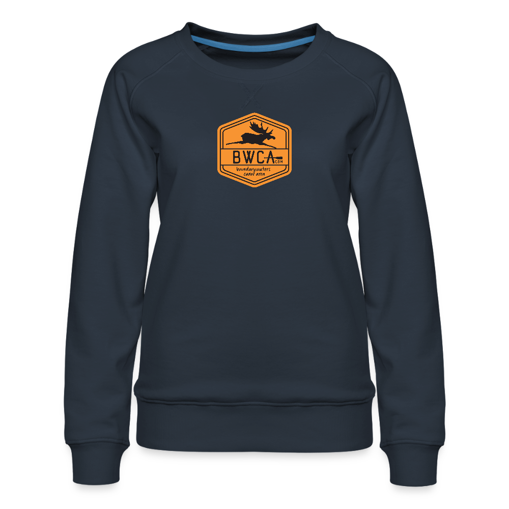 Women’s Premium  BWCA Hex Sweatshirt - navy