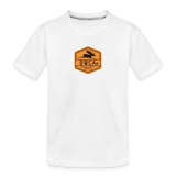 BWCA Hex Toddler Premium Organic T-Shirt - white