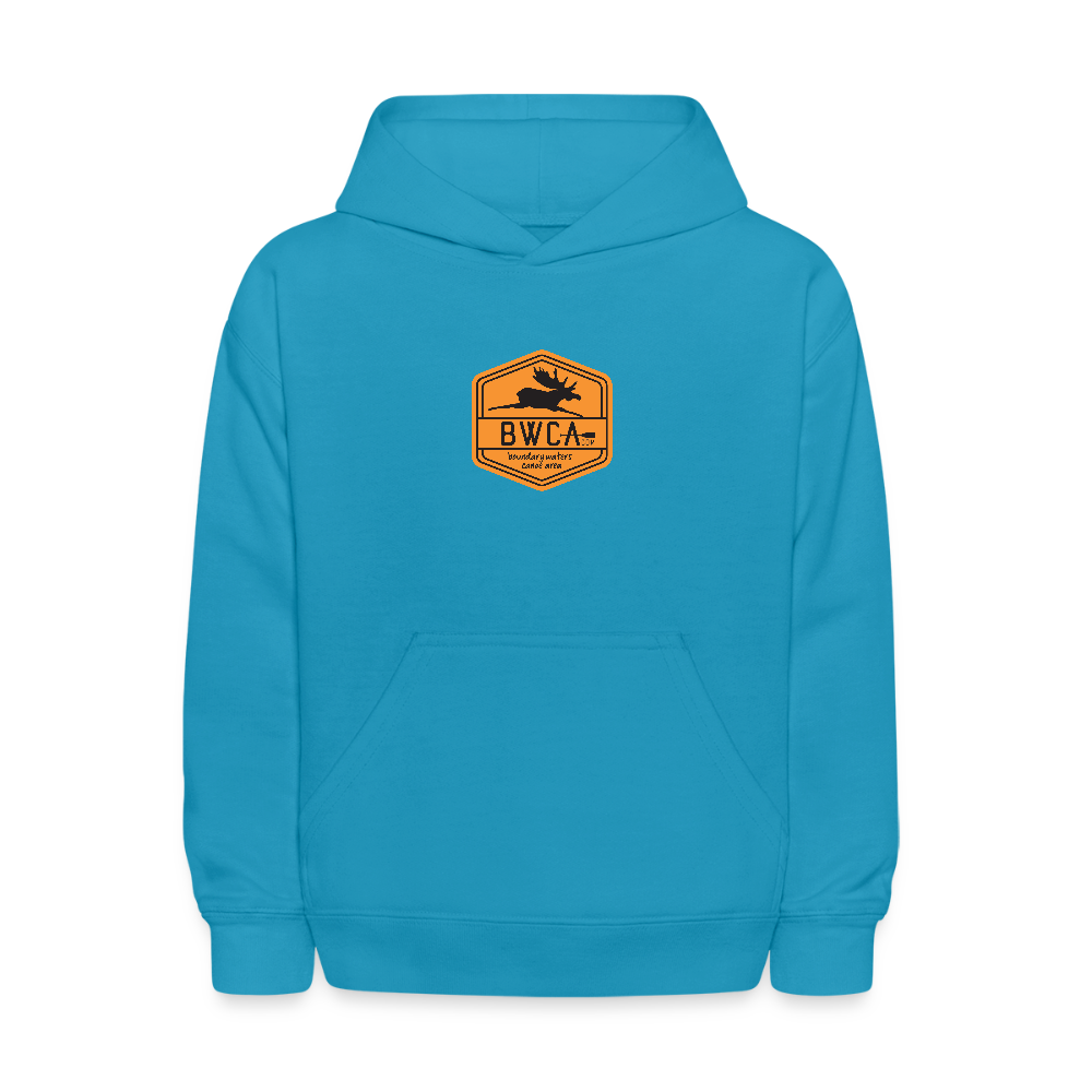 Kids' BWCA Hex Hoodie - turquoise
