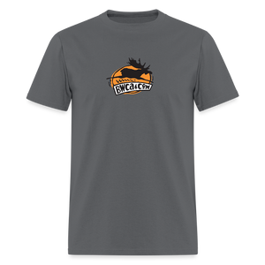BWCA Flying Moose Unisex T-Shirt - charcoal