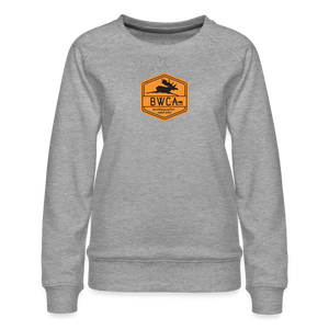 Women’s Premium  BWCA Hex Sweatshirt - heather grey