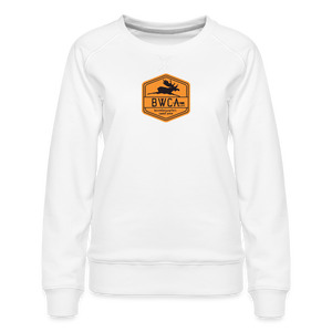 Women’s Premium  BWCA Hex Sweatshirt - white