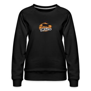 Women’s Premium BWCA Flying Moose Sweatshirt - black