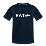 BWCA Paddle - Toddler Premium Organic T-Shirt - deep navy