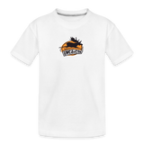 BWCA Flying Moose Toddler Premium Organic T-Shirt - white