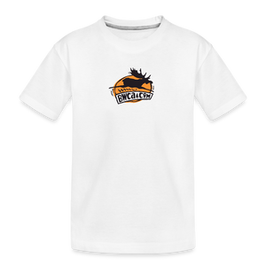 BWCA Flying Moose Toddler Premium Organic T-Shirt - white