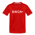 BWCA Paddle - Toddler Premium Organic T-Shirt - red