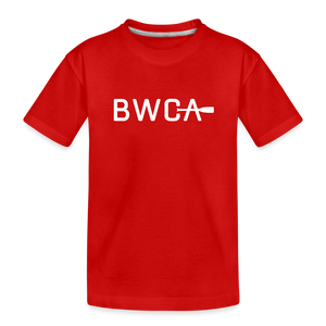 BWCA Paddle - Toddler Premium Organic T-Shirt - red