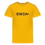 BWCA Paddle Kids' Premium T-Shirt - sun yellow