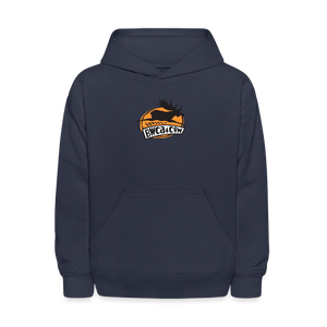 Kids' BWCA Flying Moose Hoodie - navy