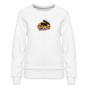 Women’s Premium BWCA Flying Moose Sweatshirt - white