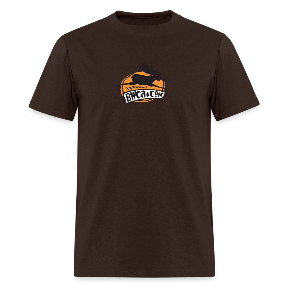 BWCA Flying Moose Unisex T-Shirt - khaki