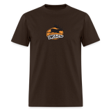 BWCA Flying Moose Unisex T-Shirt - brown