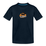 BWCA Flying Moose Toddler Premium Organic T-Shirt - deep navy