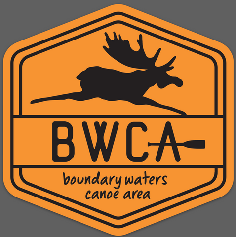 Hex Design BWCA Canoe Decal