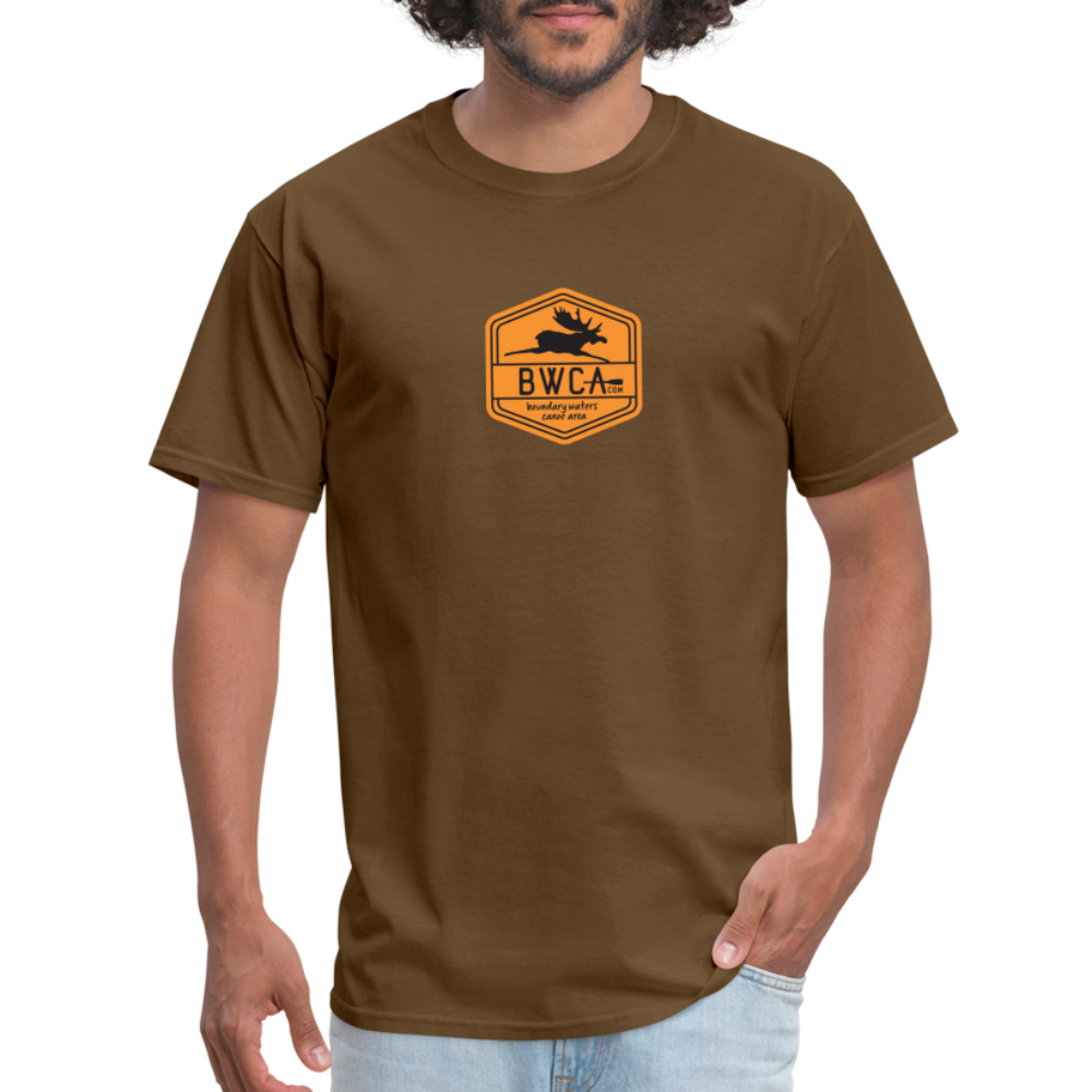 BWCA Hexagon Unisex Classic T-Shirt - brown