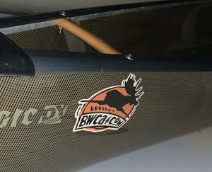 BWCA Flying Moose Canoe Decal