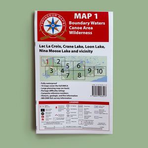 Voyageur Maps - #1 - BWCA