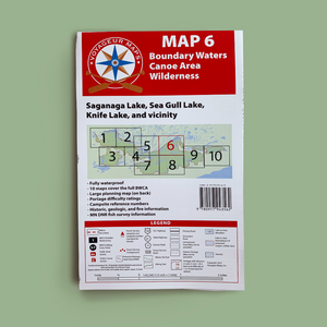 Voyageur Maps - #6 - BWCA