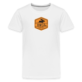 BWCA Hexagon Kids' Premium T-Shirt - white