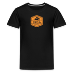 BWCA Hexagon Kids' Premium T-Shirt - black