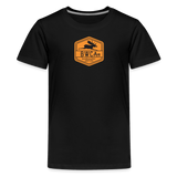 BWCA Hexagon Kids' Premium T-Shirt - black