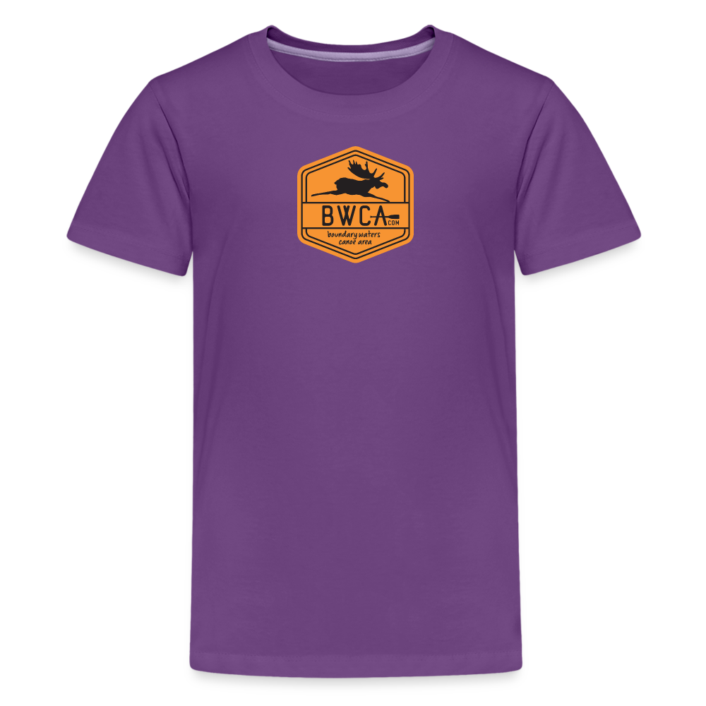 BWCA Hexagon Kids' Premium T-Shirt - deep navy