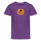 BWCA Hexagon Kids' Premium T-Shirt - purple