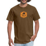 BWCA Hexagon Unisex Classic T-Shirt - brown